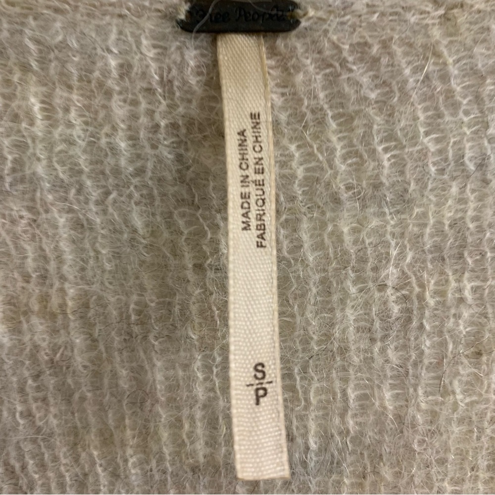 Free People x REVOLVE Ivory Juliet Babydoll Dress alpaca wool blend size small - Picture 5 of 7